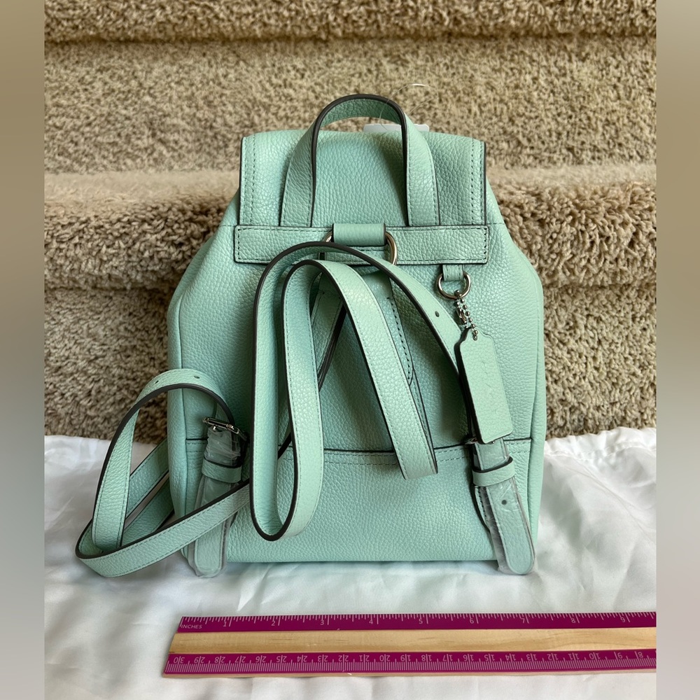 Coach Mini Turnlock Rucksack - Picture 2 of 11